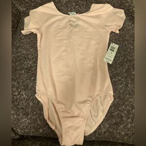 Pink leotard new with tags.